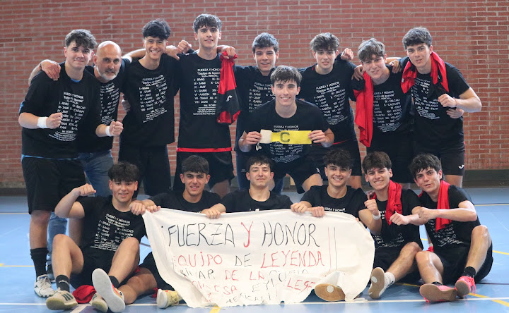 Campeones de la liga escolar